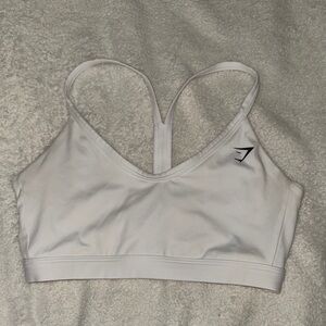 White Sports Bra